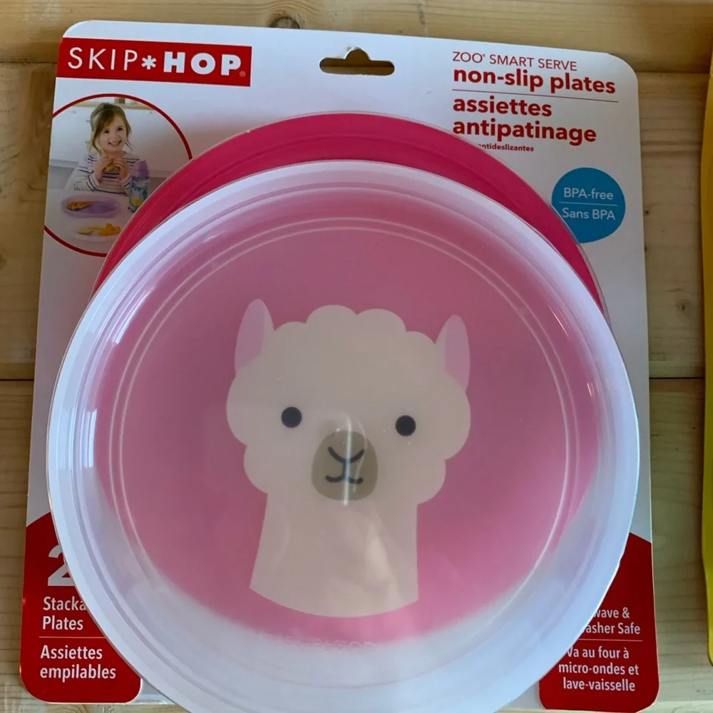 New baby/kid plastic bowl lids spoons - Picture 2 of 4